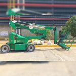 Elevador de personal tipo articulado marca JLG de altura máxima 14.50 metros en alquiler - Inversiones Gintex - Venezuela